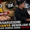 ‎Misteri Rp600 Juta di Rekening BK, Saharuddin: Saya Hanya Meminjam Rekening dan Menarik Semua Dana dalam Dua Tahap