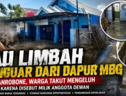 Bau Limbah Menguar dari Dapur MBG di Sanrobone, Warga Takut Mengeluh karena Disebut Milik Anggota Dewan