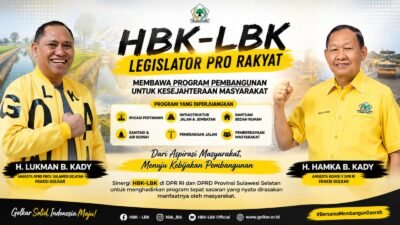 HBK-LBK Kawal Aspirasi hingga Jadi Program Nyata, Sinergi Legislator Golkar Dorong Pembangunan Takalar