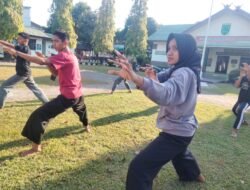 Kodim 1426/Takalar Gelar, Pencak Silat Militer untuk Remaja Bentuk Generasi Berkarakter dan Disiplin