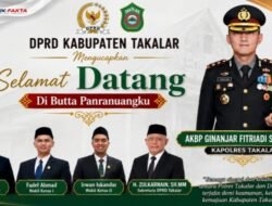 Ketua DPRD Takalar Sambut Kapolres Baru, Dorong Sinergi Polisi dan Legislatif