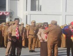 Bupati Takalar Lepas 38 Anggota Pramuka ke Jambore Nasional XII 2026