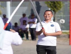 Semarak HUT Ke-81 RI, Lapas Takalar Padukan Jalan Santai, Lomba Tradisional dan Aksi Sosial Kanwil Ditjenpas Sulsel
