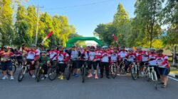 Gowes Bareng di NBOD Makassar, TNI-Polri dan Warga Perkuat Sinergi