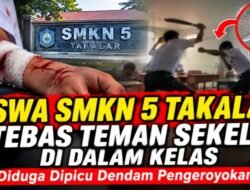 Siswa SMKN 5 Takalar Ditebas Teman Sekelas di Dalam Kelas, Diduga Dipicu Dendam Pengeroyokan