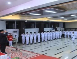 71 Paskibraka Takalar Dikukuhkan, Daeng Manye: Jaga Kehormatan Sang Merah Putih