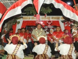Semarak HUT RI Ke-81: 13 Lorong Brimob Sulsel Berhias Merah Putih, Kapolda Djuhandhani Turun Menilai