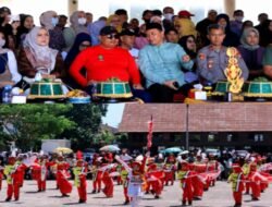 Marching Band Semarakkan HUT RI ke-81 di Takalar, Bupati Daeng Manye Soroti Kreativitas Generasi Muda