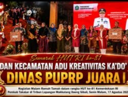 40 OPD dan Kecamatan Adu Kreativitas Kaddo’ Minnyak, Dinas PUPRP Raih Juara I