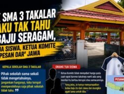 Kepsek SMA 3 Takalar Mengaku Tak Tahu Toko Baju Seragam, Orang Tua Siswa: Ketua Komite Sebut Dipesan dari Jawa