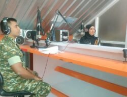 Dandim 1426/Takalar Bahas Peran TNI AD dalam Mendukung Program Pemerintah dan Pembangunan Teritorial Melalui Live Podcast