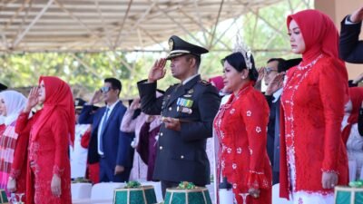 Dandim 1426 Takalar Hadiri Upacara HUT ke-81 Kemerdekaan RI