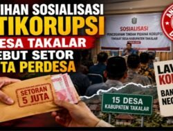 Pelatihan Sosialisasi Antikorupsi 15 Desa Takalar, Diduga Setor 5 Juta Perdesa