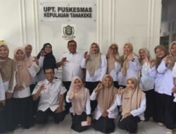 Sidak Puskesmas Tanakeke, Bupati Takalar Minta Warga Miskin Bebas Iuran BPJS