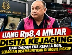Uang Rp8,4 Miliar Disita Kejagung dari Dadan Eks Kepala BGN, Sebagian Disembunyikan di Mobil Pickup