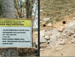 Jalan Paving Blok Pallantikang Disorot, Warga Pertanyakan Kualitas Pekerjaan