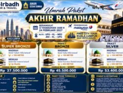 Umrah Akhir Ramadhan 1448 H, Al-Irbadah Tour & Travel Tawarkan Paket Mulai Rp37,5 Juta