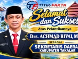 Achmad Rivai Resmi Dilantik Jadi Sekda Takalar, Akhiri Kekosongan Jabatan
