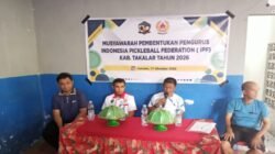 Cabor Pickleball Resmi Hadir di Takalar, Syamsu Alam Terpilih Jadi Ketua Secara Aklamasi