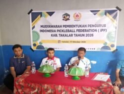 Cabor Pickleball Resmi Hadir di Takalar, Syamsu Alam Terpilih Jadi Ketua Secara Aklamasi