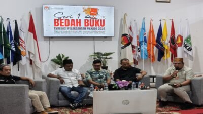 KPU Jeneponto Bedah Buku Evaluasi Pilkada 2024, Perkuat Kualitas Demokrasi