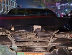 Diduga Mobil Kajari Wajo Ditabrak dari Belakang, Berujung Tabrakan dengan Truk LPG